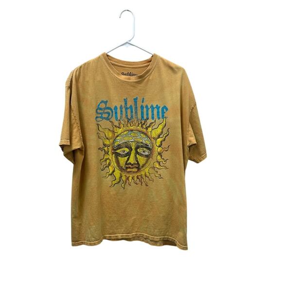 Sublime Yellow Band Tee size M/L - Picture 1 of 8